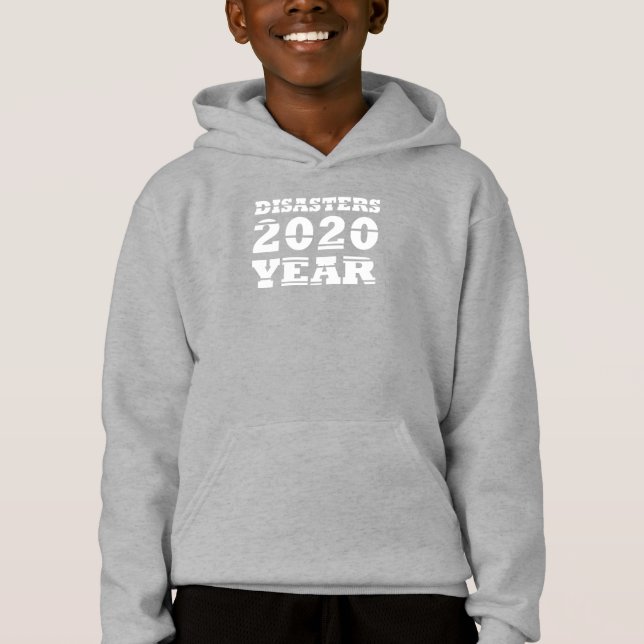 2020 Desaster Jahr Hoodie (Vorderseite)