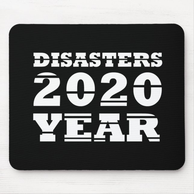 2020 Desaster Jahr Mousepad (Vorne)