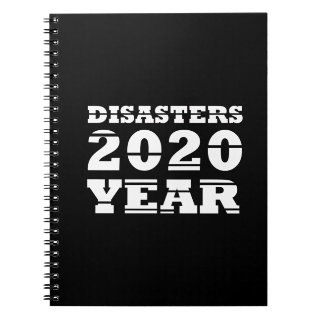 2020 Desaster Jahr Notizblock (Vorderseite)
