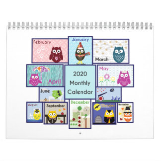 2020 Eule-Kalender Kalender