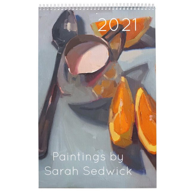 2020: Gemälde von Sarah Sedwick Kalender (Titelbild)