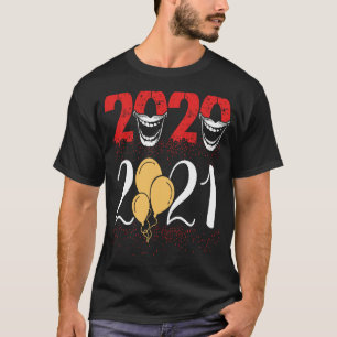 2020 gruseliges Clownlächeln für ein schlechtes Ja T-Shirt