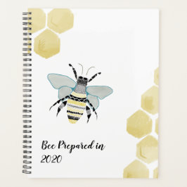 2020 Honey Bee Zen Doodle Planner personalisieren Planer