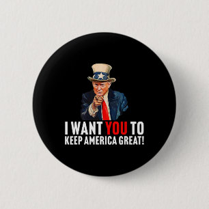 2020 - Ich Wollte Ihnen, Amerika groß Behalten - O Button