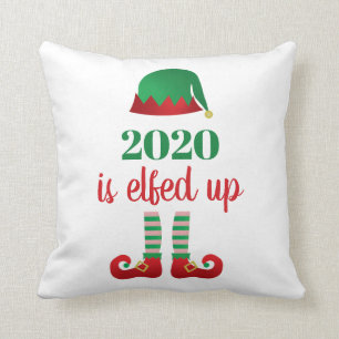 2020 ist das Funny Christmas Quarantine Sprichwort Kissen