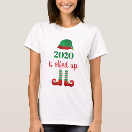 2020 ist das sonnige Weihnachts-Quarantäne-Sprichw T-Shirt