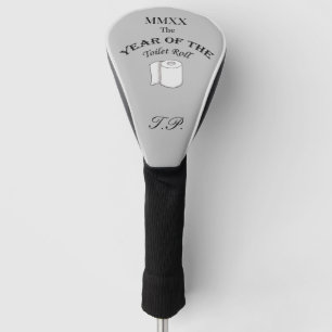 2020 Jahr der Toilettenrollen Golf Headcover