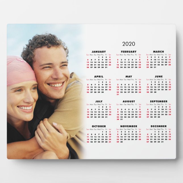 2020 Kalender Ihr Foto Fotoplatte (Vorderseite)