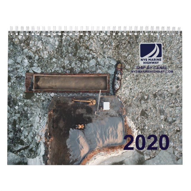 2020 Kalender - NYS Marine Highway Tugs & Barges (Titelbild)
