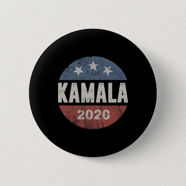 2020 Kamala Harris Vintag Button (Vorderseite)