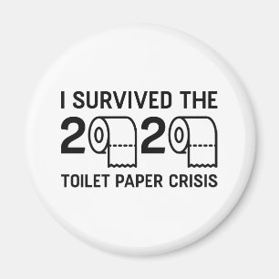 2020 Krise bei Toilettenpapier Magnet