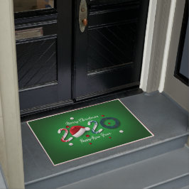 2020 Neujahrs- und Weihnachtsmatte Fußmatte