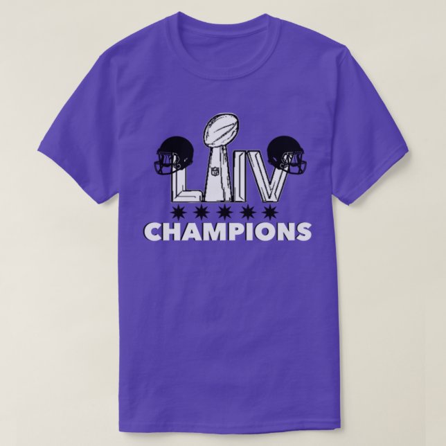 2020 NFL-Champions T-Shirt (Design vorne)