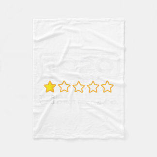 2020 One Star Rating Would Not Recommend Terrible Fleecedecke