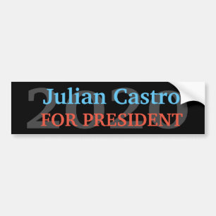 2020 Präsidentschaftswahl Julian Castro Autoaufkleber
