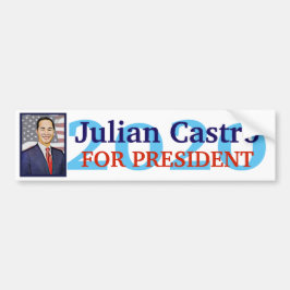 2020 Präsidentschaftswahl Julian Castro Autoaufkleber
