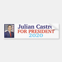2020 Präsidentschaftswahl Julian Castro Autoaufkleber