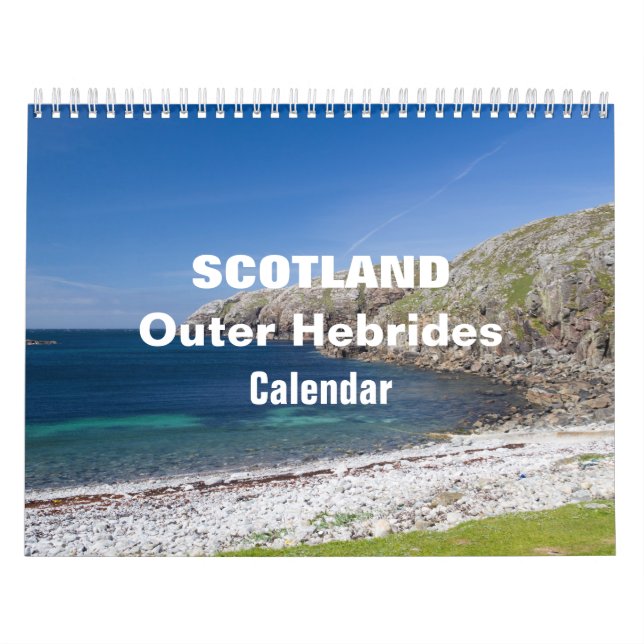 2020 Schottland Äußere Hebriden Kalender (Titelbild)