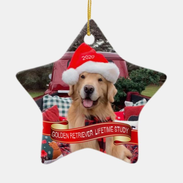 2020 Star Keramik Ornament (Vorne)