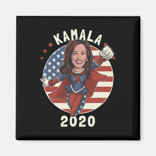 2020 Superhero Vote Kamala Harris Joe Biden Präsid Magnet