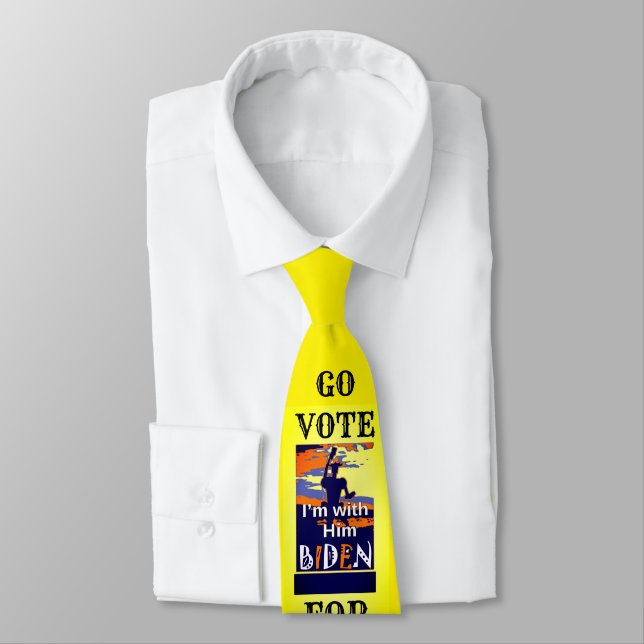 2020 USA Joe Pour Président Go Vote Cravate (Attaché)