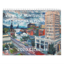 2020 vues de calendrier d'Huntsville