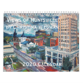 2020 vues de calendrier d'Huntsville
