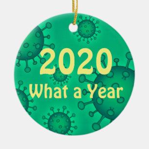 2020 Was für ein Jahr Keramik Ornament