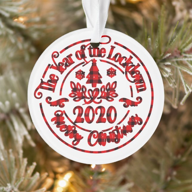 2020 Weihnachtsfeierliche Schließung des Fotos Ornament (Baum)