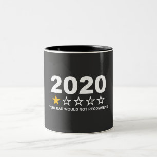2020 wird nicht empfohlen zweifarbige tasse