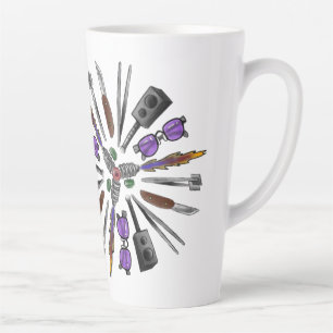 2021 Ansammlung T - Shirt Design Latte Tasse