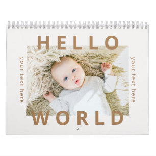2021 Baby Calendar Multi-Foto Kalender