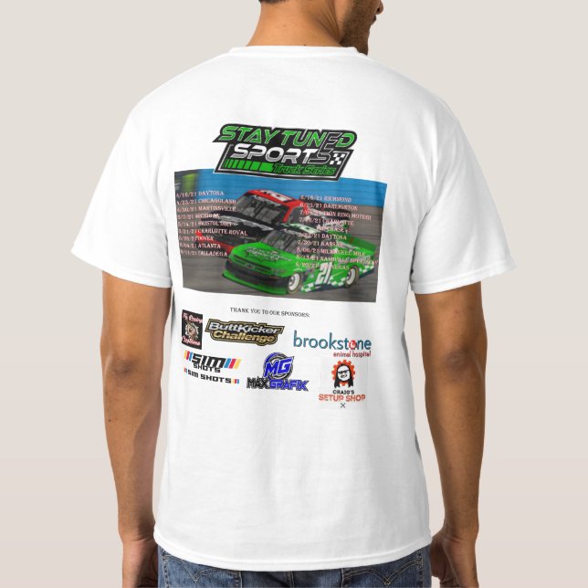 2021 Bleibe T - Shirt der Tuned Sports Truck Serie (Rückseite)