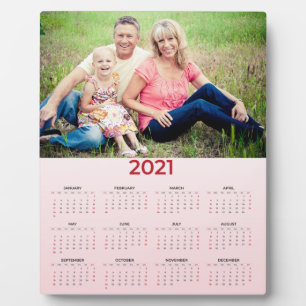 2021 Calendar Fotoplatte