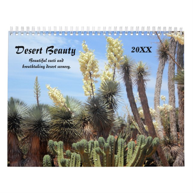 2021 Desert Beauty Calendar Kalender (Titelbild)