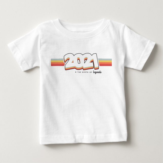 2021 Die Geburt von Legenden Baby T-shirt (Vorderseite)