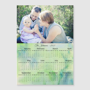 2021 Foto für kundenspezifische Anwendungen Green Magnetkarte