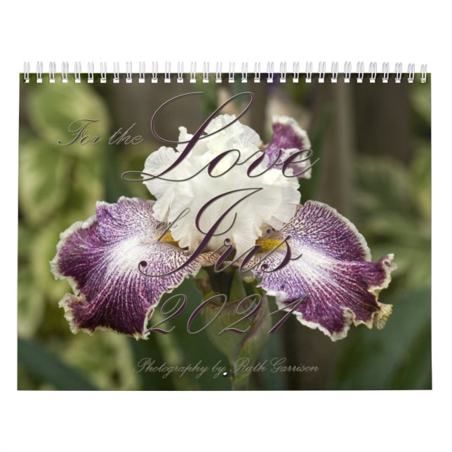 2021 für die Liebe der Iris Kalender (Titelbild)