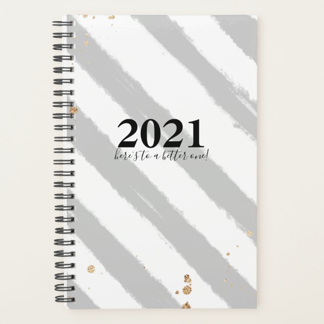 2021 Hier ist ein besseres, einfaches Skript Planer (Vorderseite)