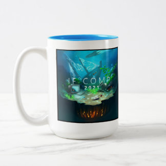 2021 IFComp Zwei-Tone-Tasse Zweifarbige Tasse