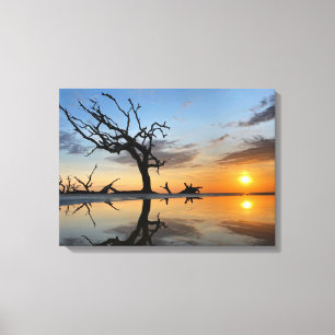2021 jekyll Insel Sonnenaufgang #4 Leinwand