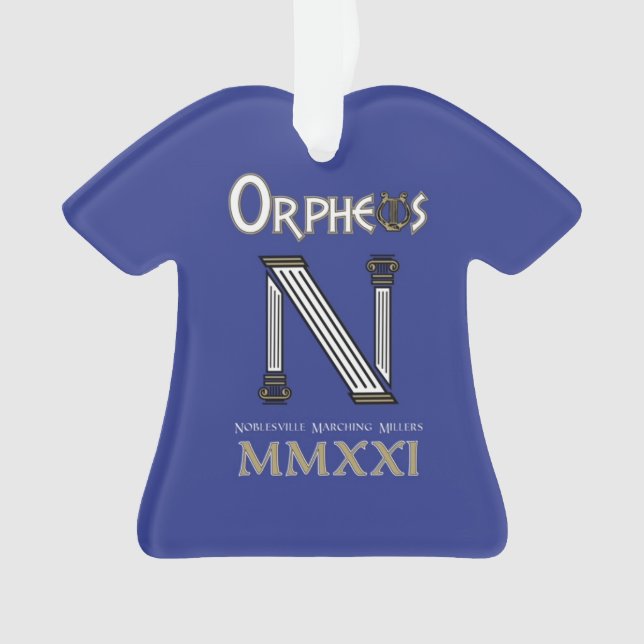 2021 Marching Millers - Orpheus Ornament (Vorderseite)