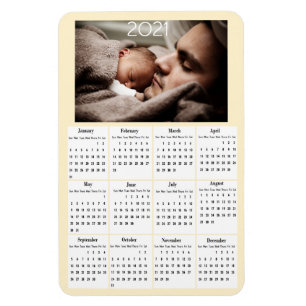 2021 Mini-Kalender Kühlschrank Magnet
