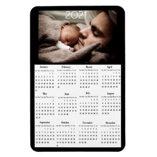 2021 Mini-Kalender Kühlschrank Magnet