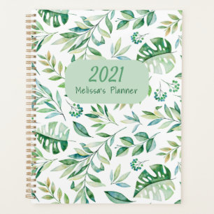 2021 Personnalisé Motif botanique Rustique