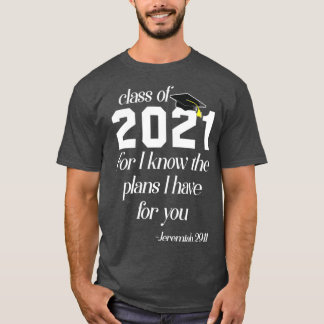 2021 Religious Abschluss Bible Verse T-Shirt