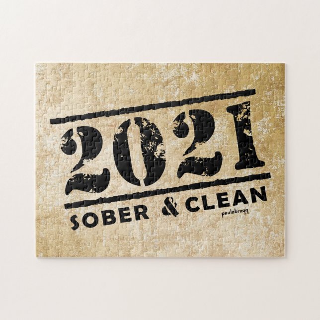 2021 Sober & Clean Drug & Alcohol Advocation Free (Horizontal)