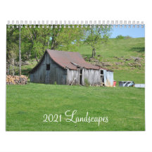 2021 Szenen rund um Tennessee & Vermont - Kalender