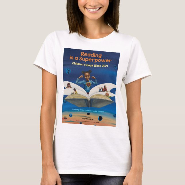 2021 T - Shirt der Kinderbuchwoche  (Vorderseite)
