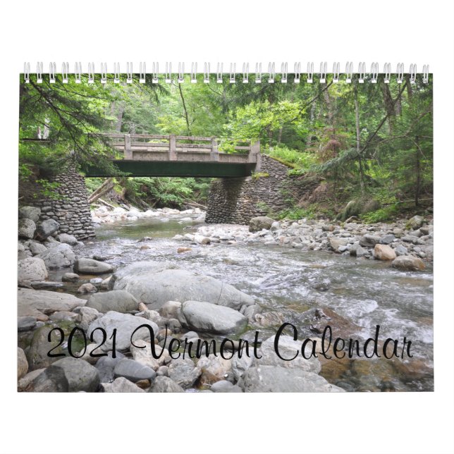 2021 Vermont - Kalender (Titelbild)